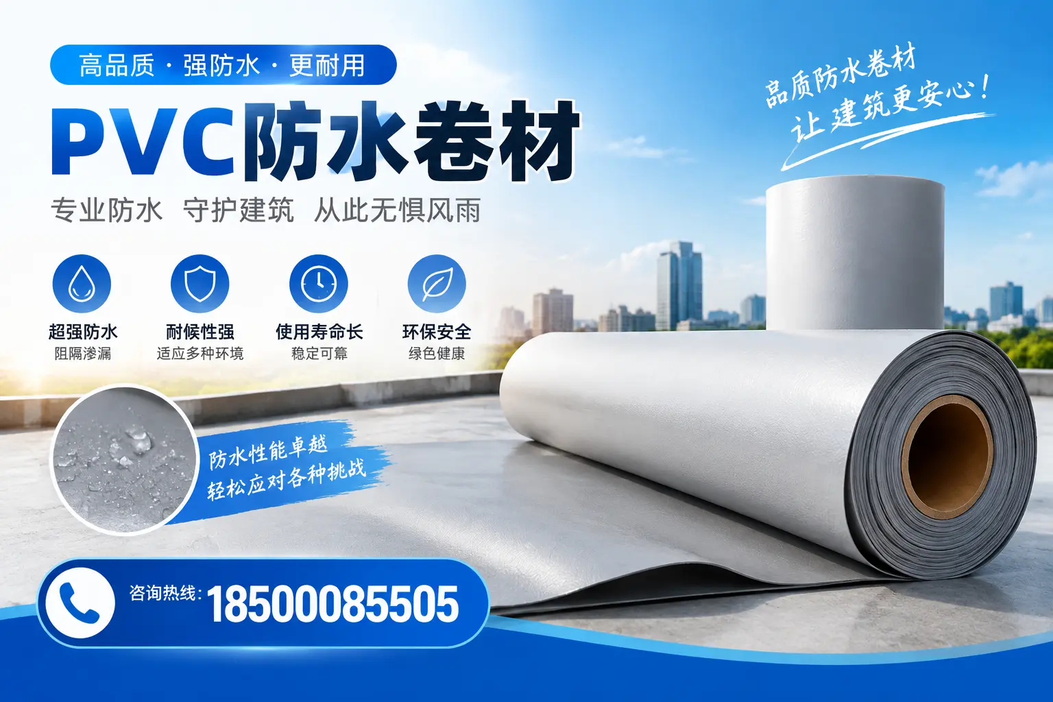 如何选择高质量的PVC防水卷材?六安消费者必看指南